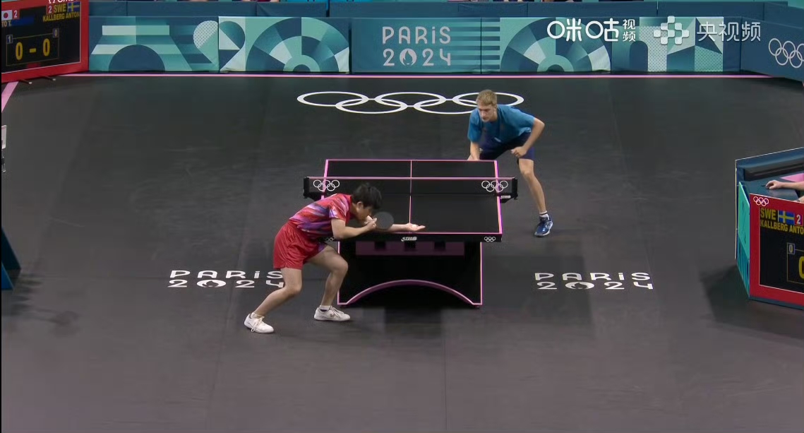 法国队碾压瑞典队，张本智和点燃赛场的简单介绍