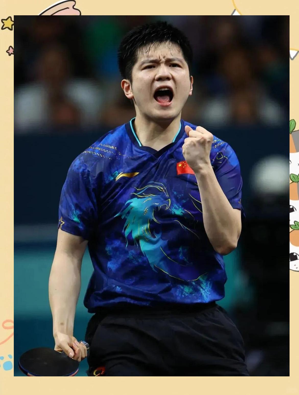 英格兰队险胜奥地利队，樊振东关键制胜